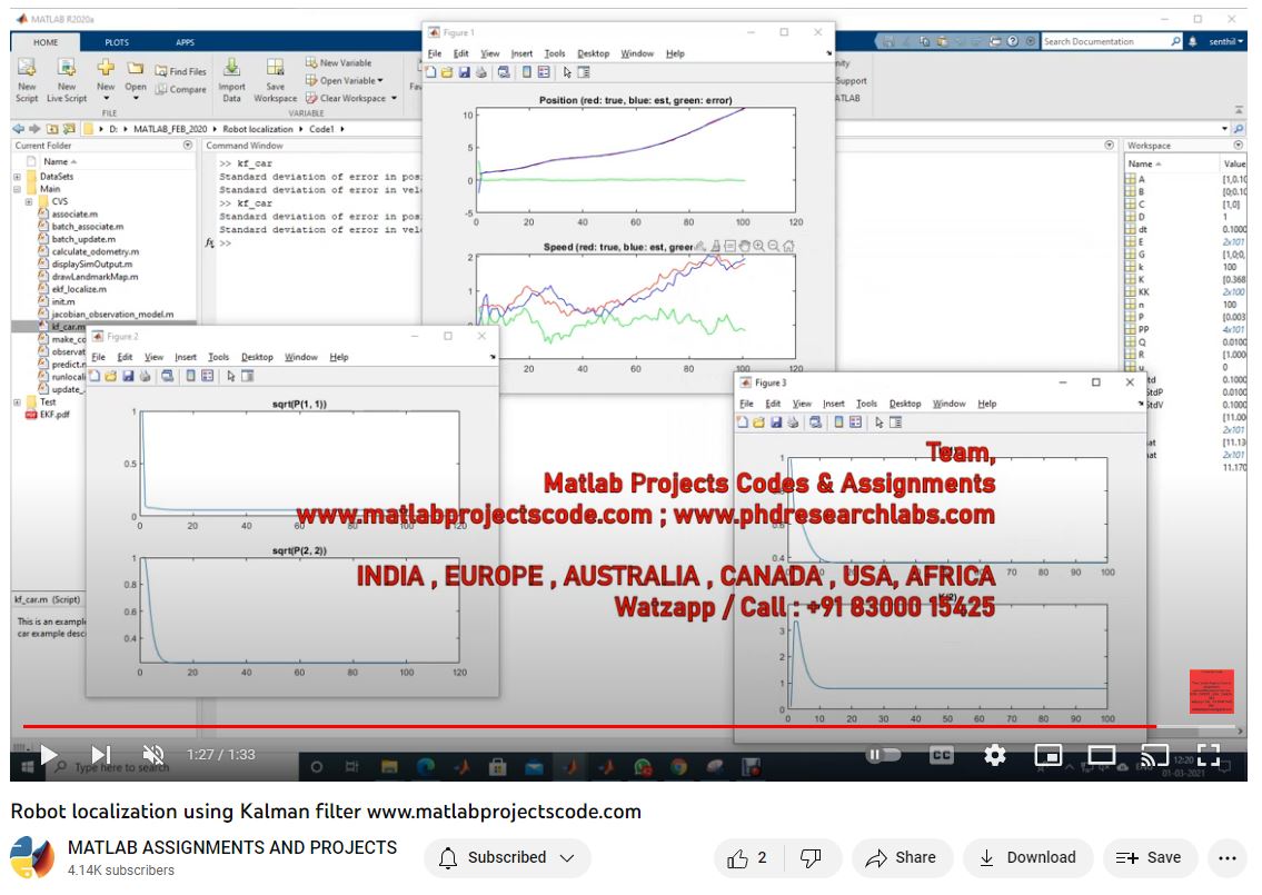 Robot Localization Using Kalman Filter project thumbnail image