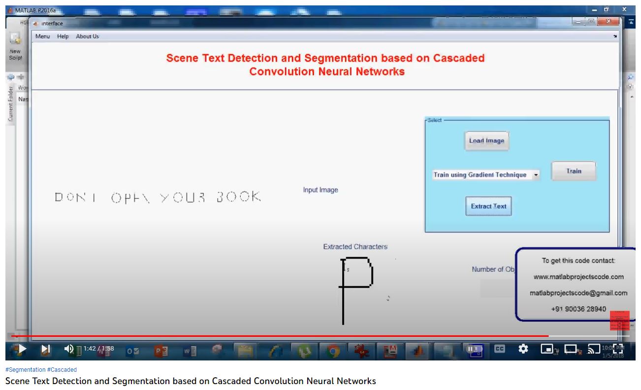 Scene Text Detection and Segmentation based on Cascaded Convolution Neural Networks project thumbnail image