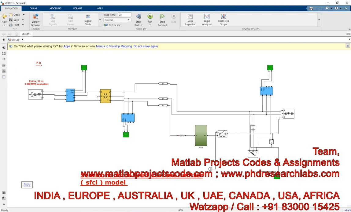 Semiconductor Fault Current Limiter Sfcl In Power System __ Sfcl __ Matlab __ Simulink Projects project thumbnail image