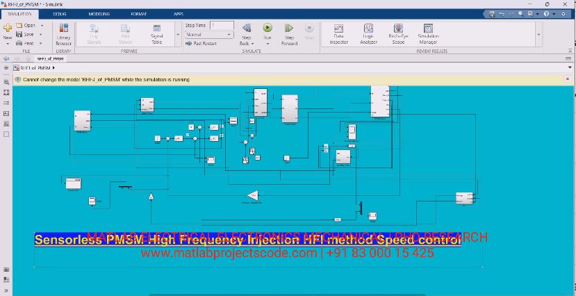Sensorless Pmsm High Frequency Injection Hfi Method Speed Control project thumbnail image