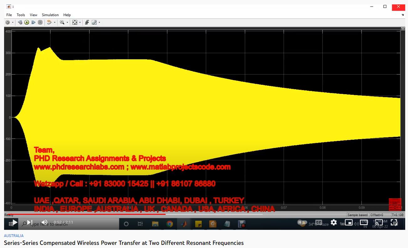 Series-Series Compensated Wireless Power Transfer at Two Different Resonant Frequencies project thumbnail image