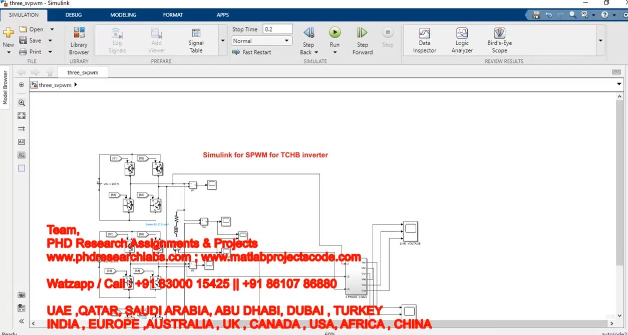 Simulink For Spwm For Tchb Inverter project thumbnail image