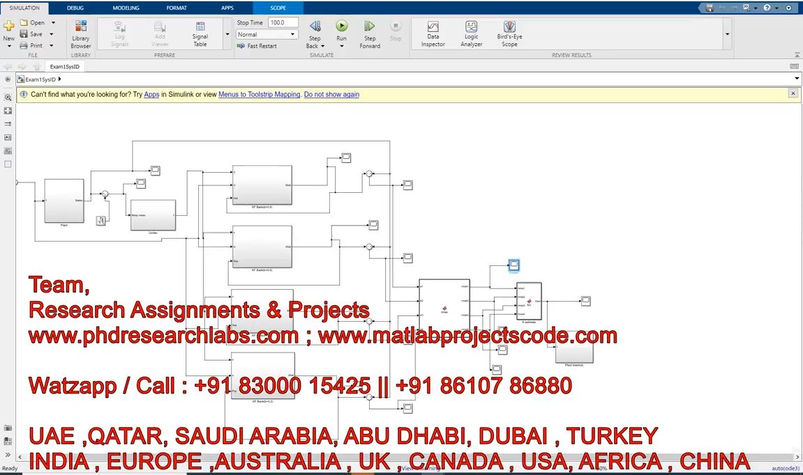 Simulink Project On Detecting Faults In Plant Using Kalman Filter Bank _ Matlab Simulink _ Fault project thumbnail image
