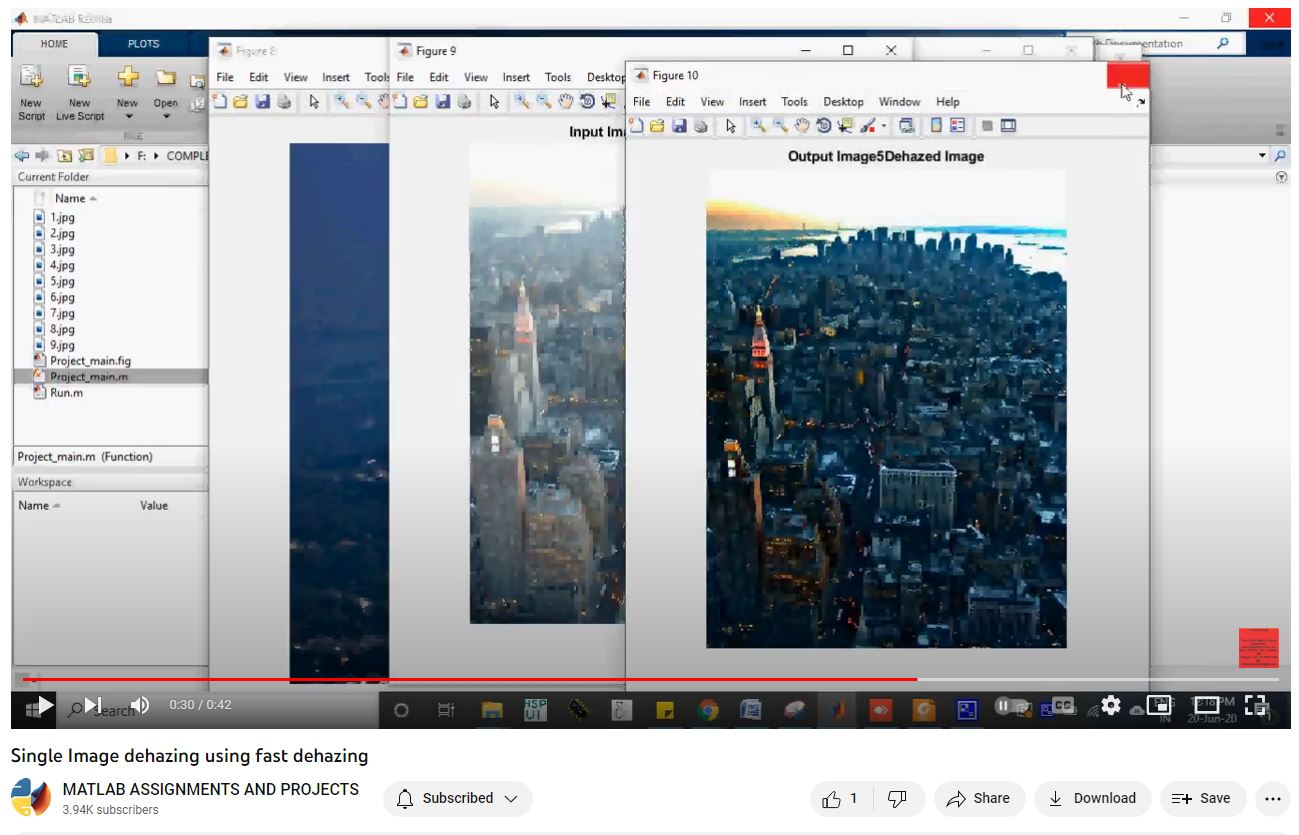 Single Image Dehazing Using Fast Dehazing project thumbnail image