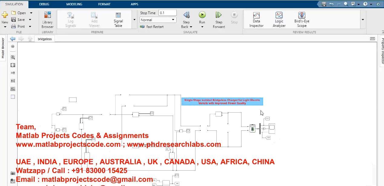 Single Stage Isolated Bridgeless Charger For Light Electric Vehicle With Improved Power Quality project thumbnail image