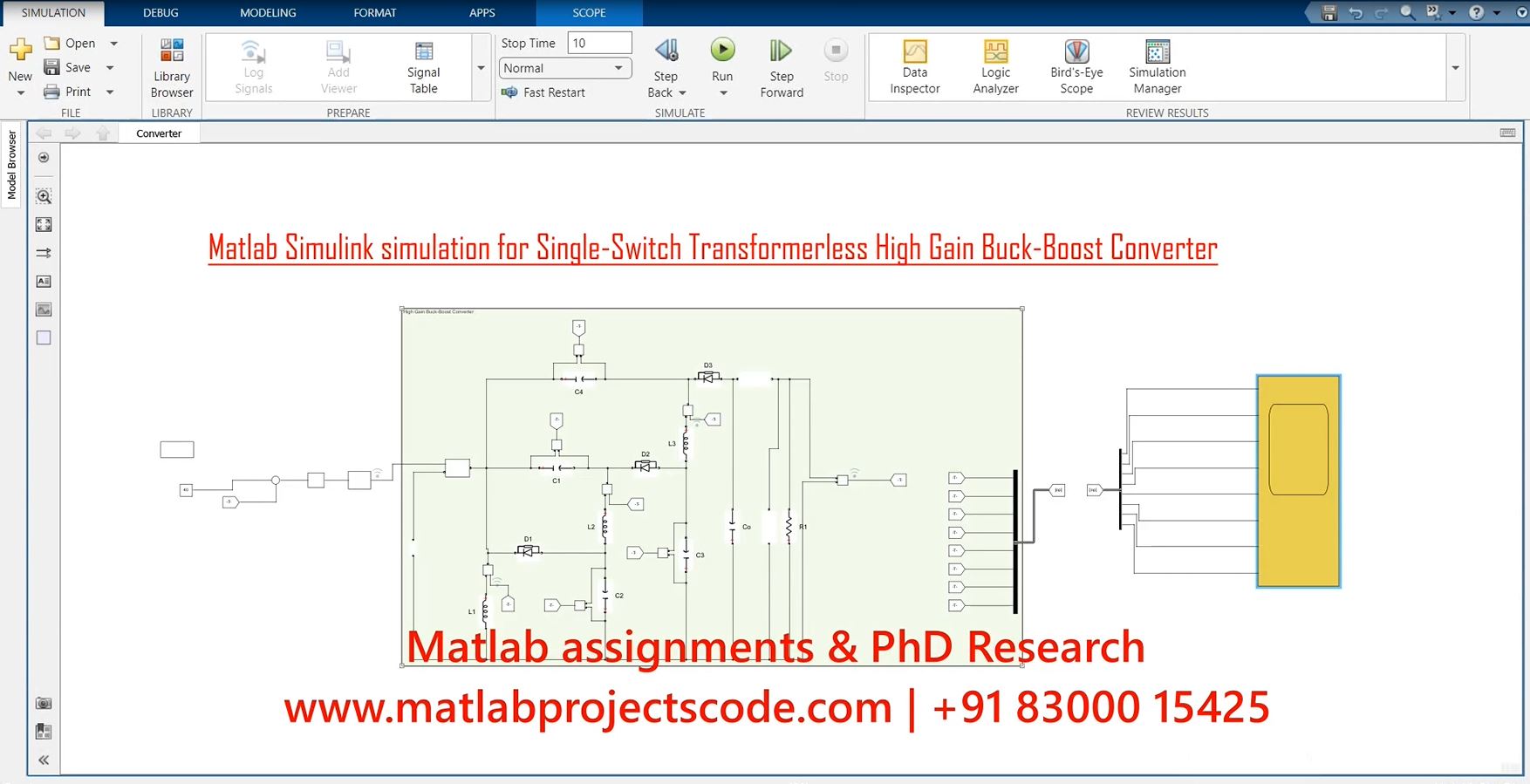 Single-Switch Transformerless High Gain Buck-Boost Converter-Electrical project thumbnail image