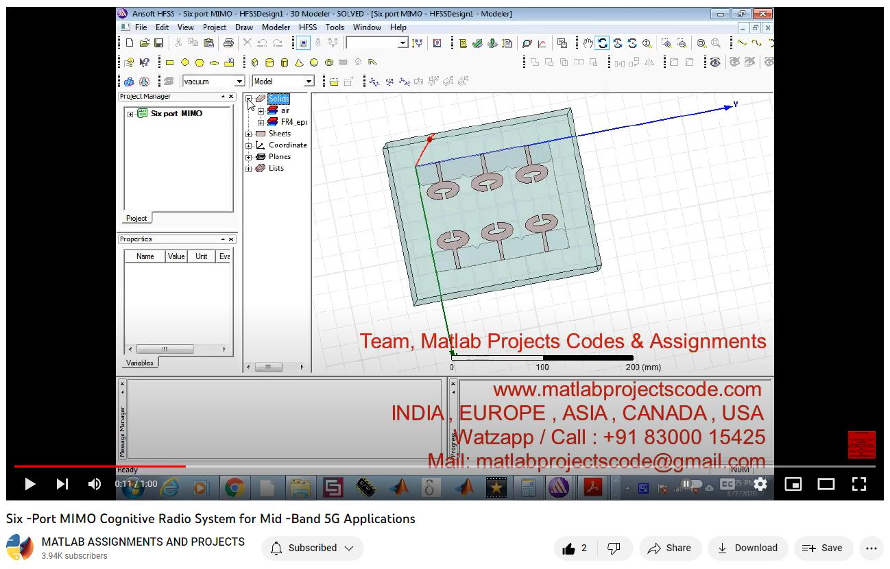 Six -Port Mimo Cognitive Radio System For Mid -Band 5G Applications project thumbnail image
