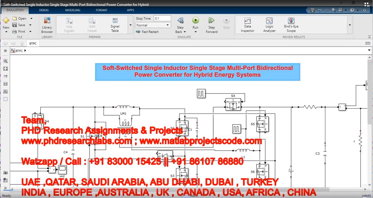 Soft-Switched Single Inductor Single Stage Multi-Port Bidirectional Power Converter For Hybrid project thumbnail image