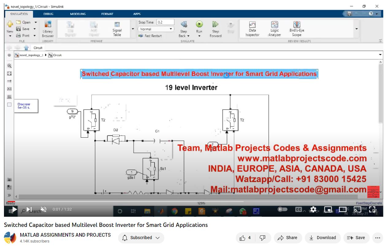 Switched Capacitor Based Multilevel Boost Inverter For Smart Grid Applications project thumbnail image