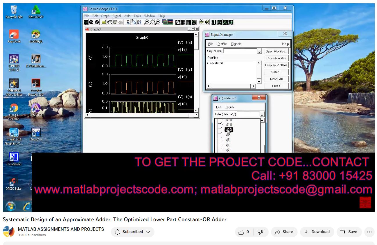 Systematic Design Of An Approximate Adder _ The Optimized Lower Part Constant Or Adder project thumbnail image