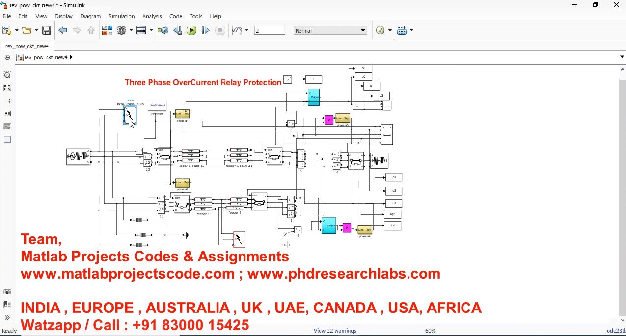 Three Phase Overcurrent Relay Protection project thumbnail image