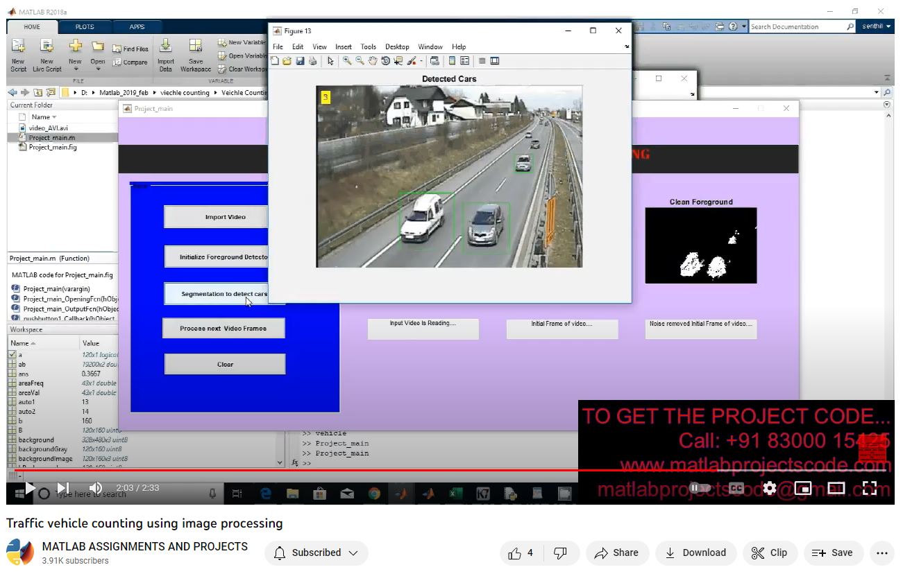 Traffic Vehicle Counting Using Image Processing project thumbnail image
