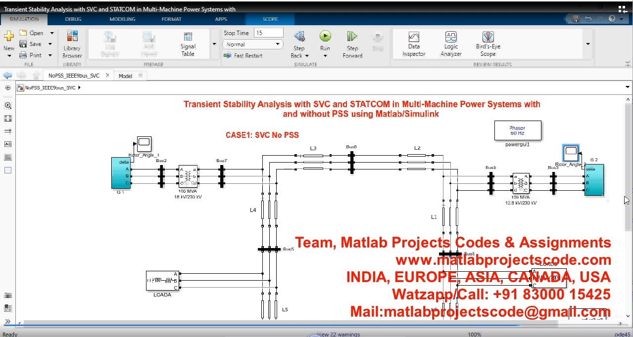 Transient Stability Analysis With Svc And Statcom In Multi-Machine Power Systems With project thumbnail image