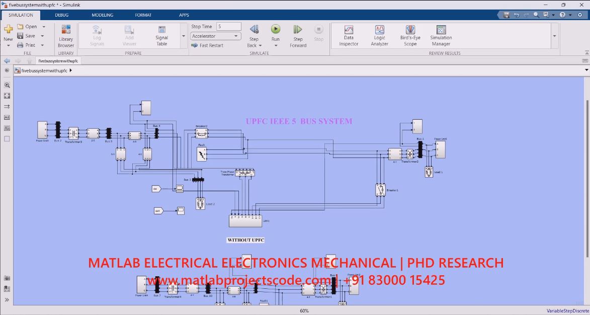 Upfc Ieee 5 Bus System project thumbnail image