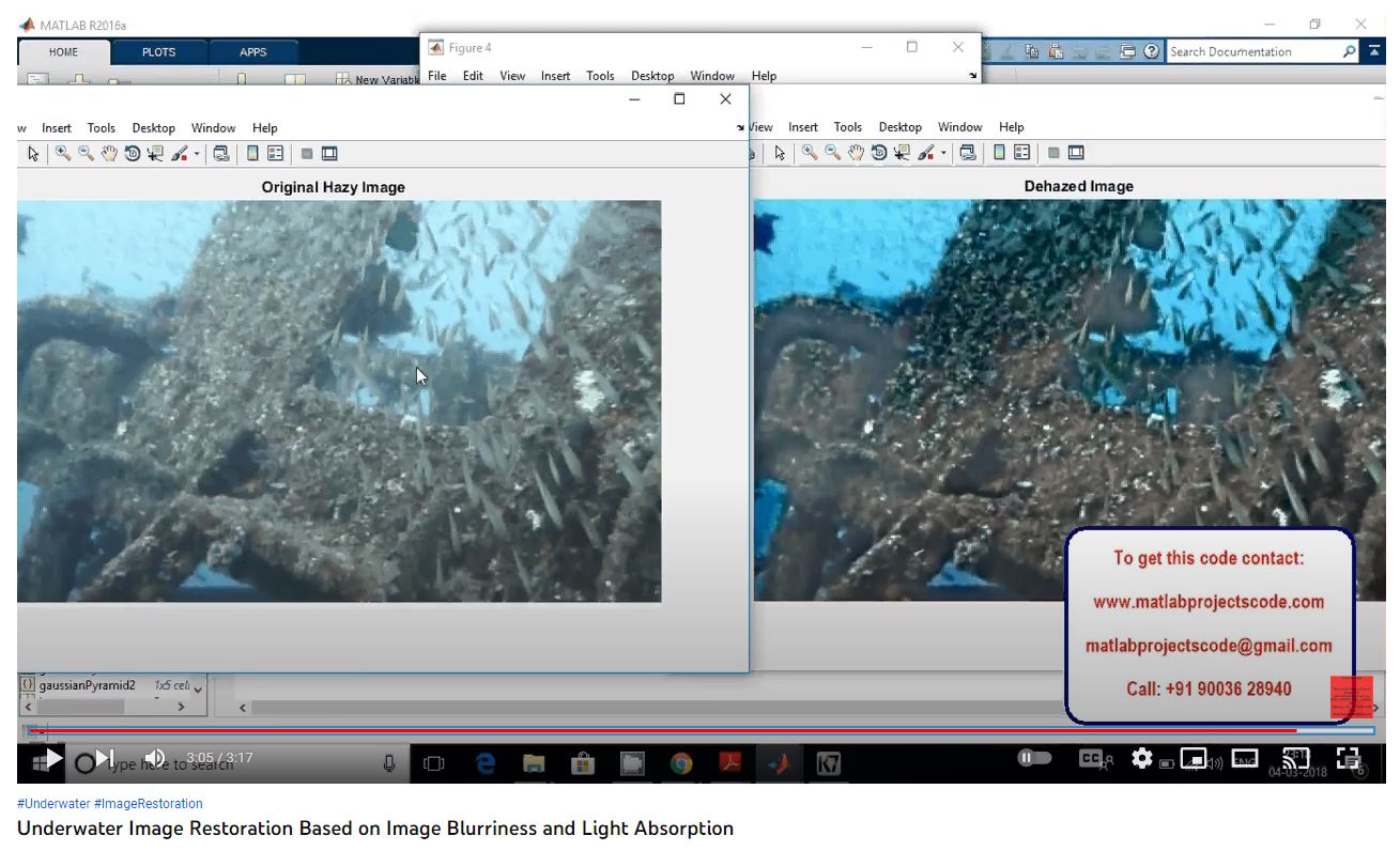 Underwater Image Restoration based on Image Blurriness-Light Absorption project thumbnail image