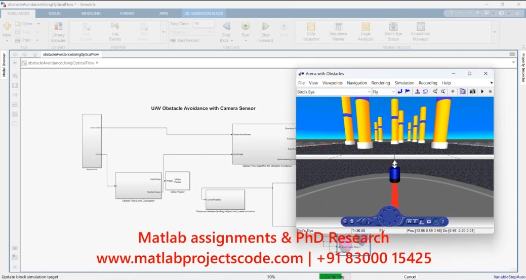 Unmanned Arial Vehicle Uav Obstacle Avoidance With Camera Sensor project thumbnail image