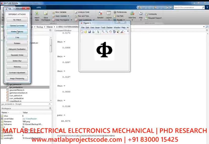 Video Watermarking Technique Using Discrete Curvelet Transform project thumbnail image