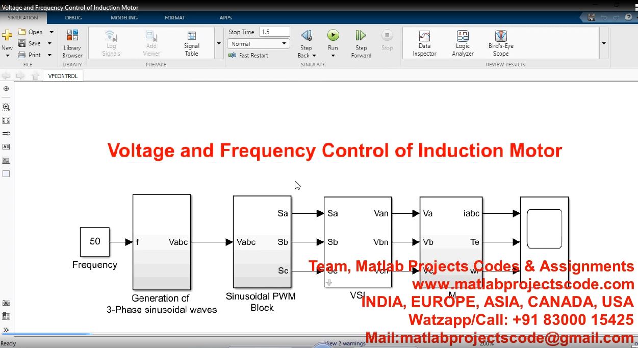 Voltage And Frequency Control Of Induction Motor project thumbnail image