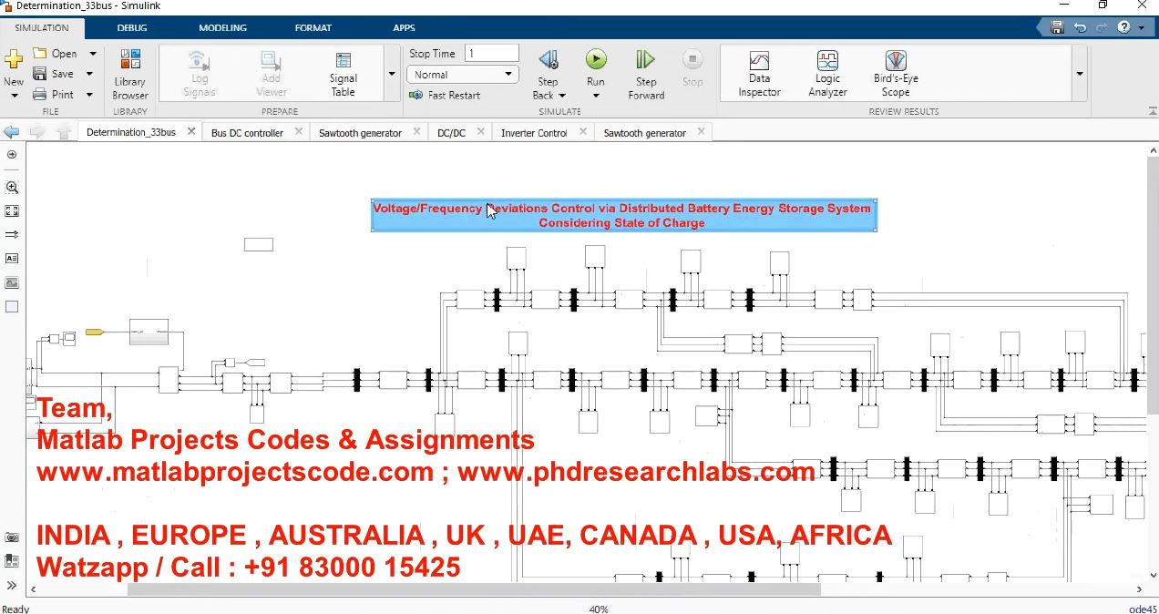 Voltage_Frequency Deviations Control Via Distributed Battery Energy Storage System Considering State project thumbnail image
