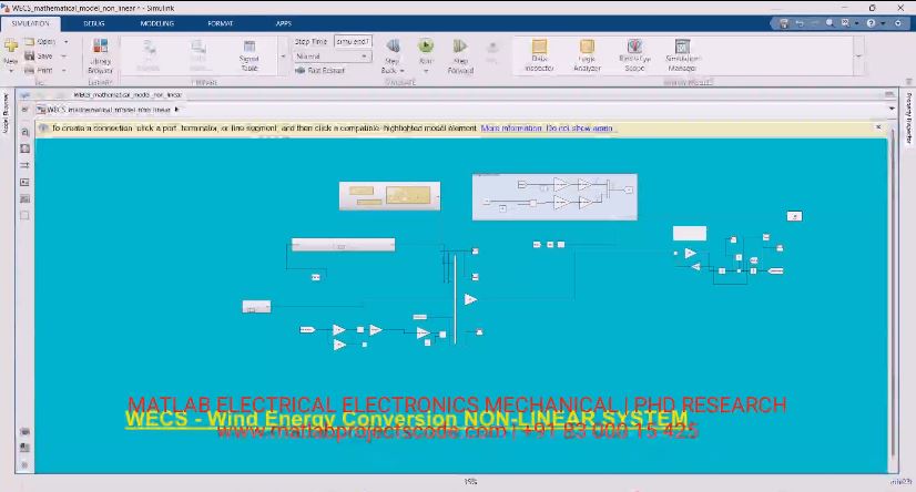 Wecs -Wind Energy Conversion Non Linear Systems project thumbnail image
