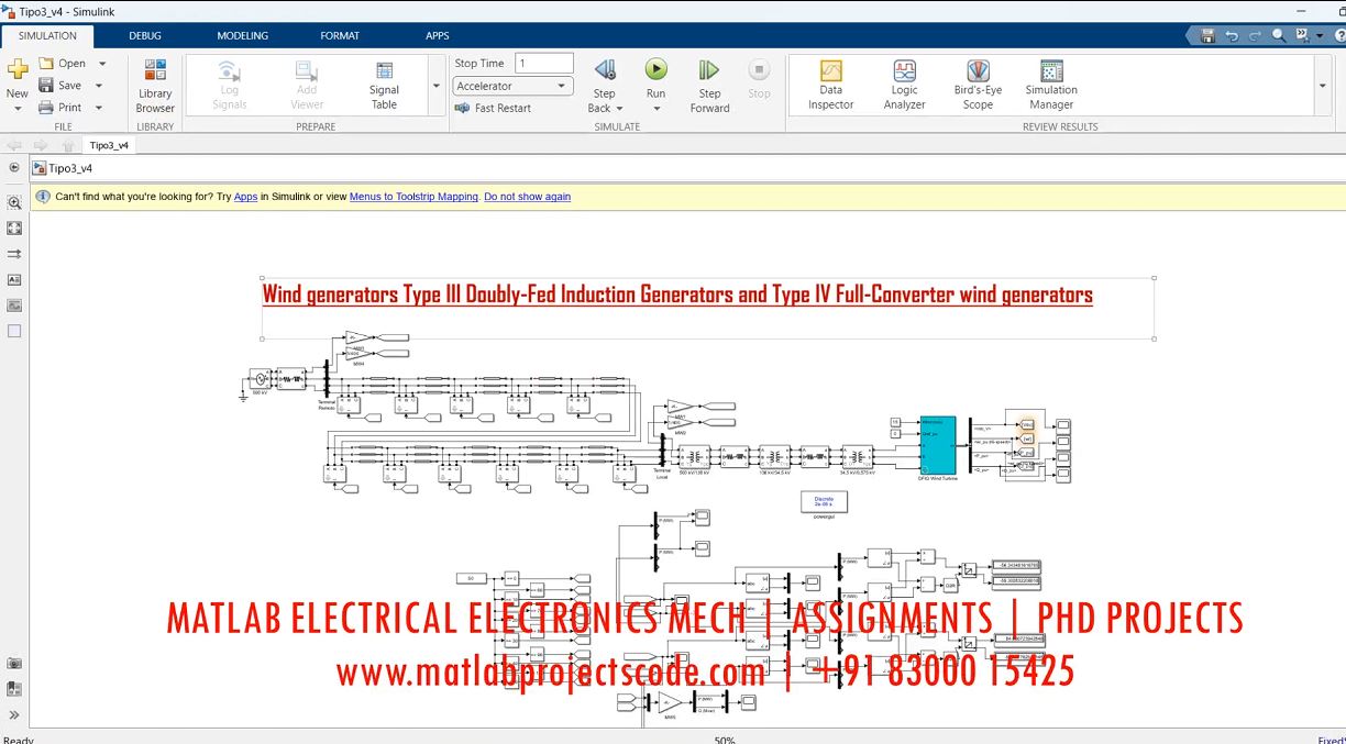 Wind Generators Type Iii Doubly-Fed Induction Generators And Type Iv Full-Converter Wind Generators project thumbnail image