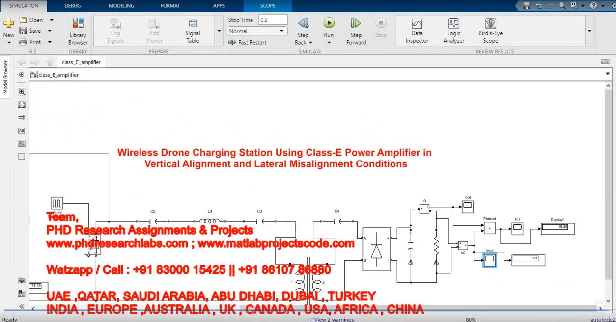 Wireless Drone Charging Station Using Class-E Power Amplifier In Vertical Alignment And Lateral project thumbnail image