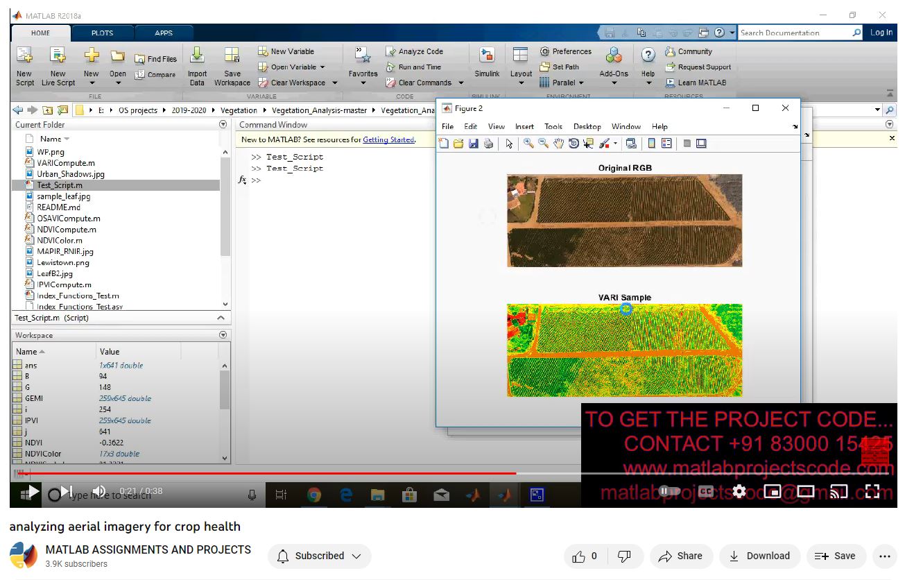 Analyzing Aerial Imagery For Crop Health project thumbnail image