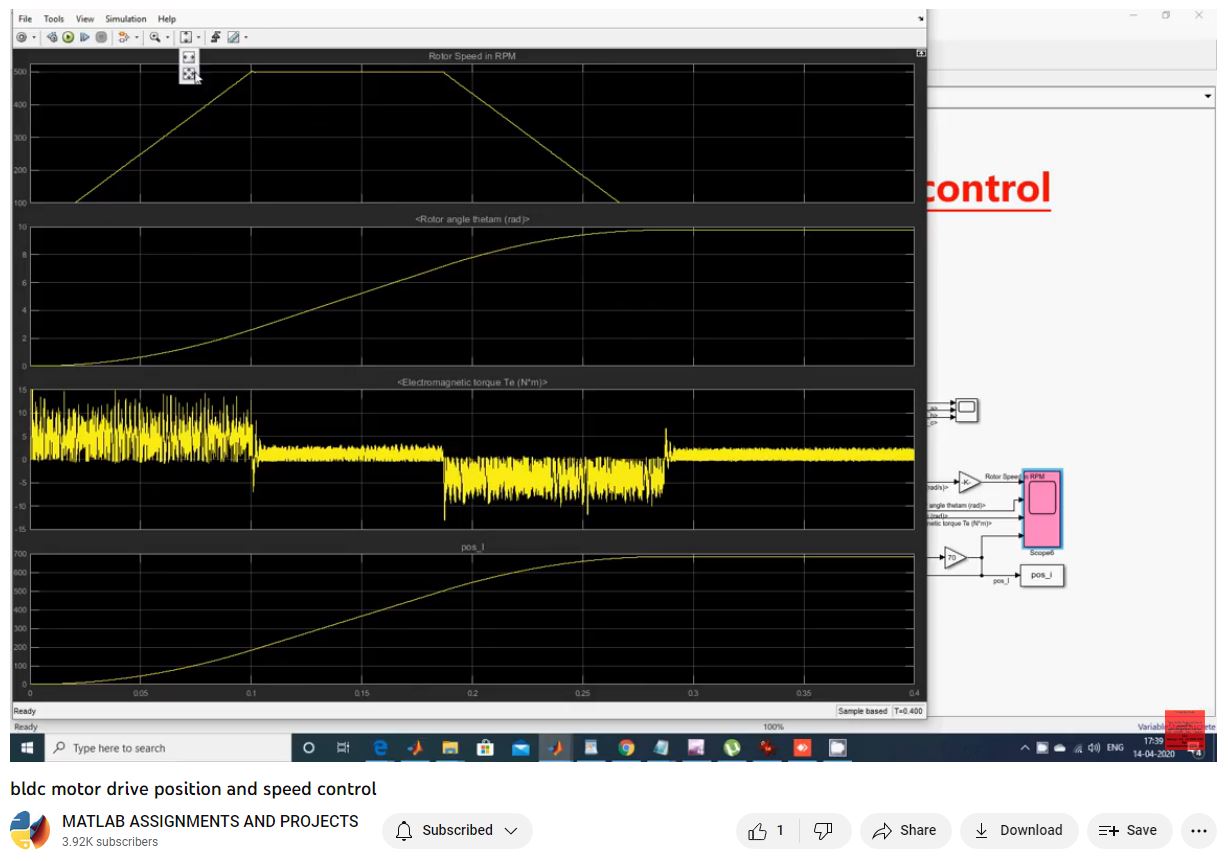 Bldc Motor Drive Position And Speed Control project thumbnail image