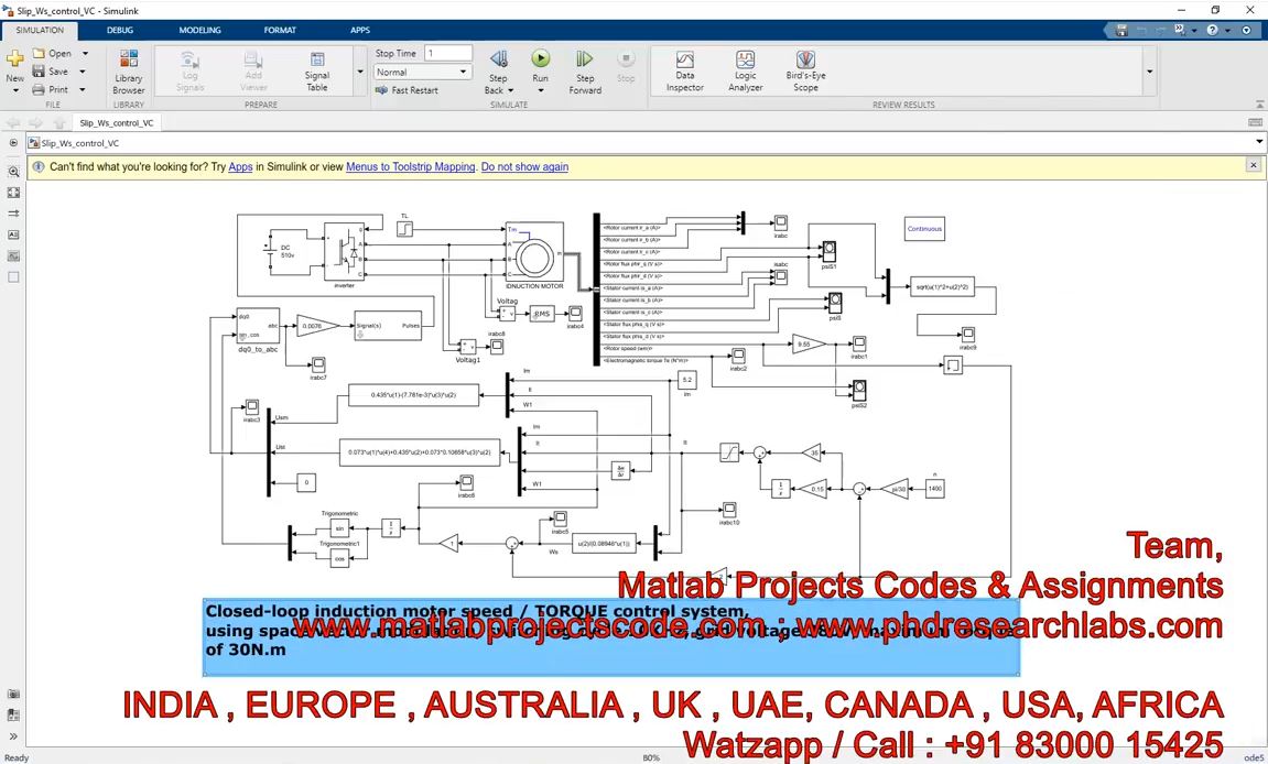 Closed Loop Induction Motor Speed And Torque Control project thumbnail image