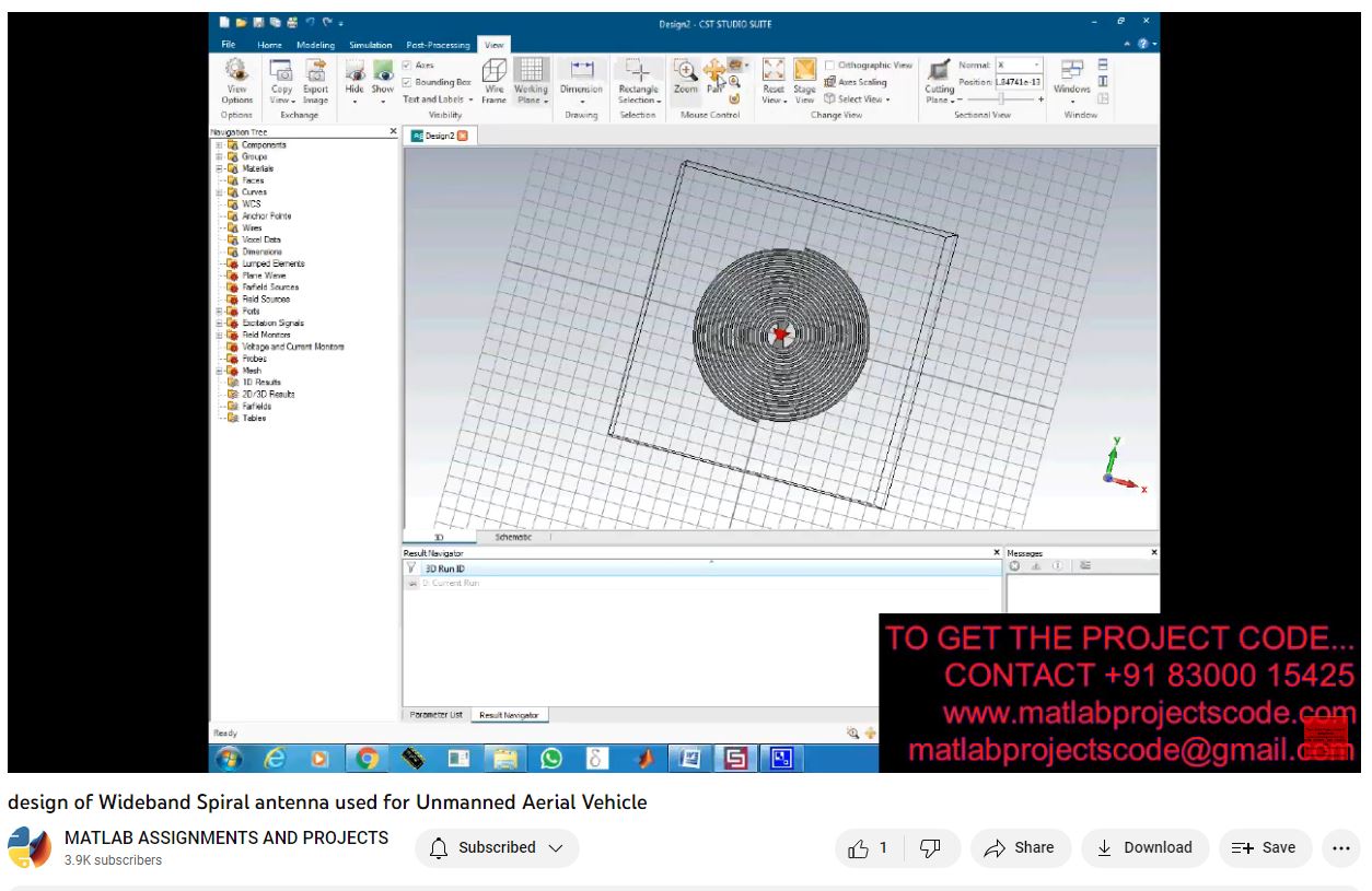 Design of Wideband Spiral Antenna Used for Unmanned Aerial Vehicle project thumbnail image