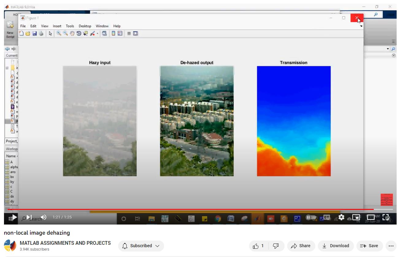 Non-Local Image Dehazing project thumbnail image