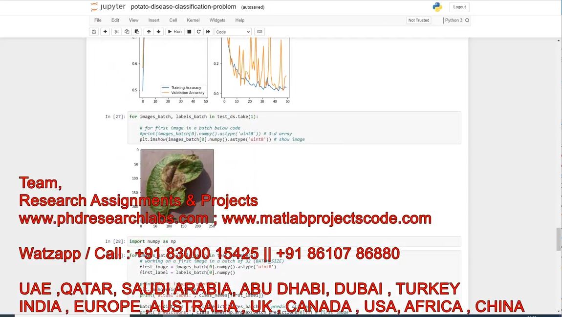 Potato Disease Classification Problem - Python Code project thumbnail image