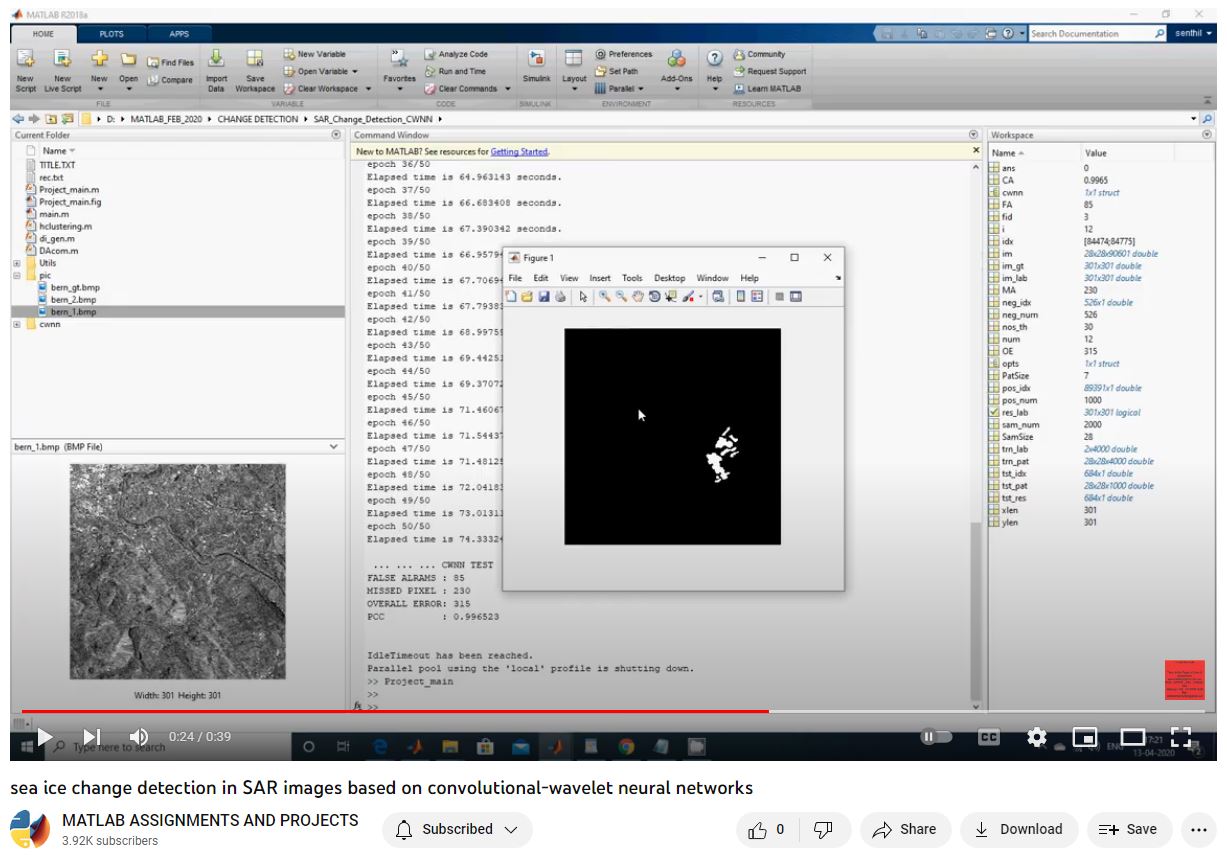 Sea Ice Change Detection In Sar Images Based On Convolutional-Wavelet Neural Networks project thumbnail image